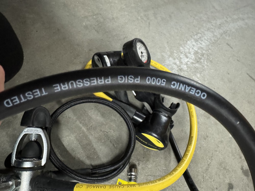 Oceanic Alpha 8 SP5 Regulator *Untested*