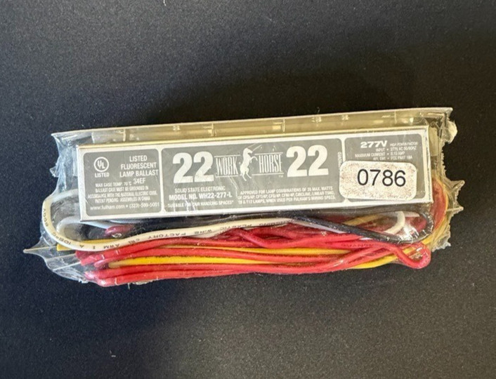 Fulham WH22-277-L - Workhorse 277v Side Exit Leads