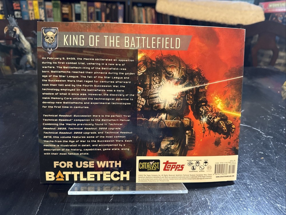 Battletech Technical Readout : Succession Wars by Catalyst Games