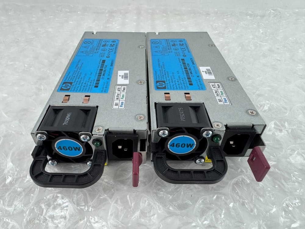 Lot 2 HP 460W Server Power Supply HSTNS-PL14
