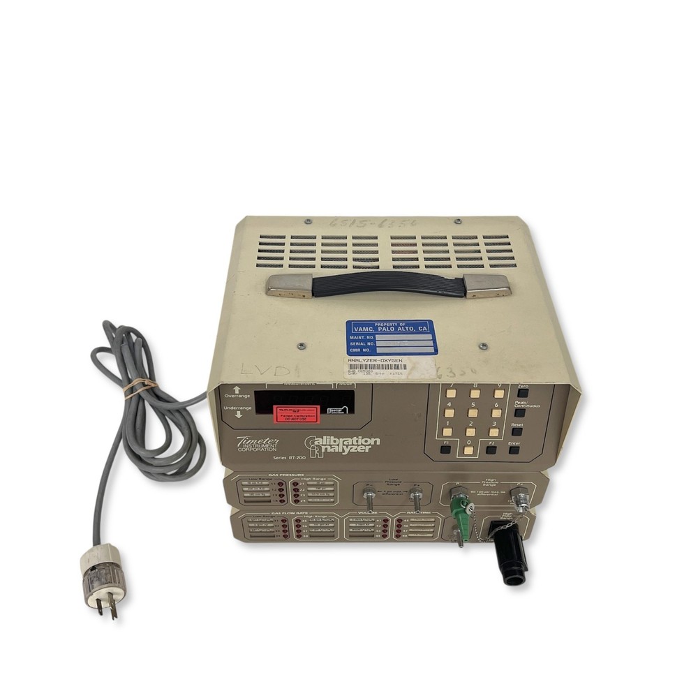 Timeter RT-200 Calibration Analyzer System RT-201 RT-202 RT-203 Modules