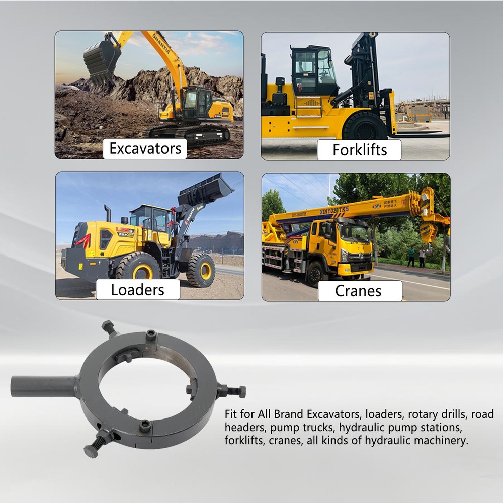 Excavator Maintenance Wrench Tool Disassembly Hydraulic Cylinder Piston Tool