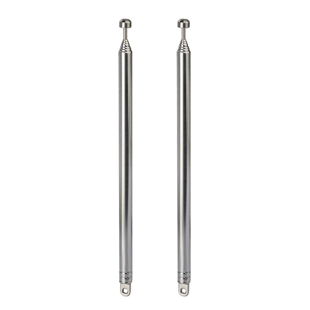 Bingfu 7 Sections Telescopic 74cm AM FM Antenna Portable
