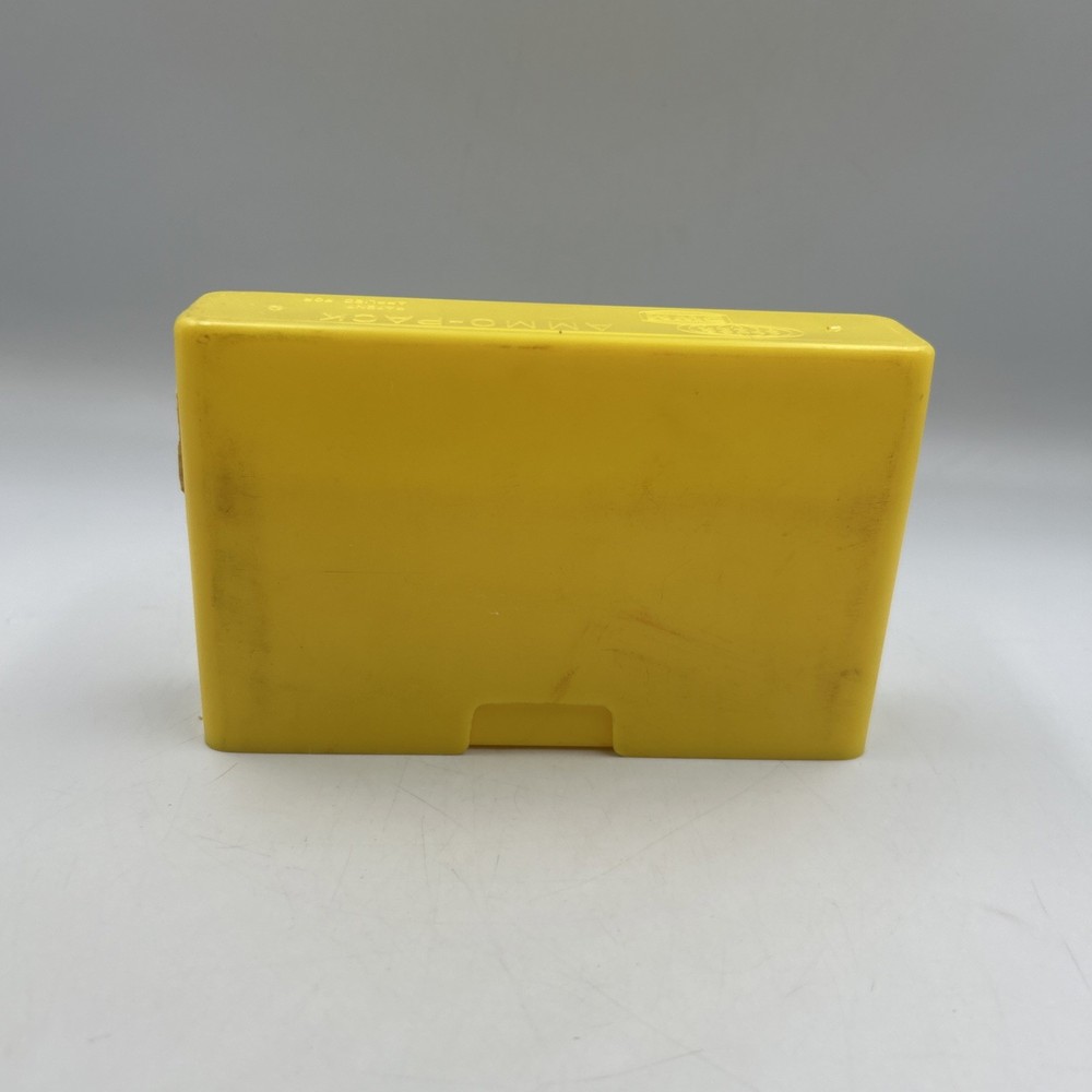 SPEER ammunition box yellow 20 Count Ammo-pack