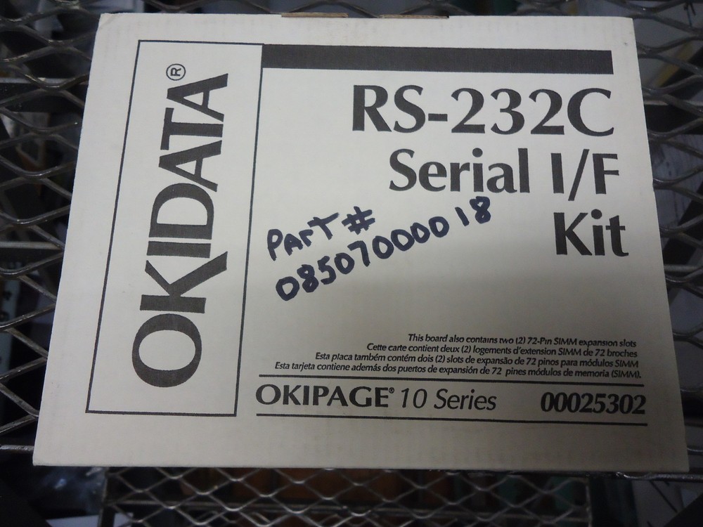 OKI RS-232C Serial Interface Board. Brand New!
