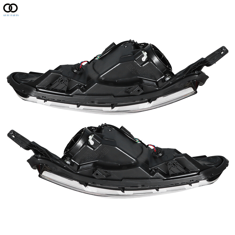 Left&Right Projector Headlights Headlamps For 16-2018 Chevy Malibu Replacement