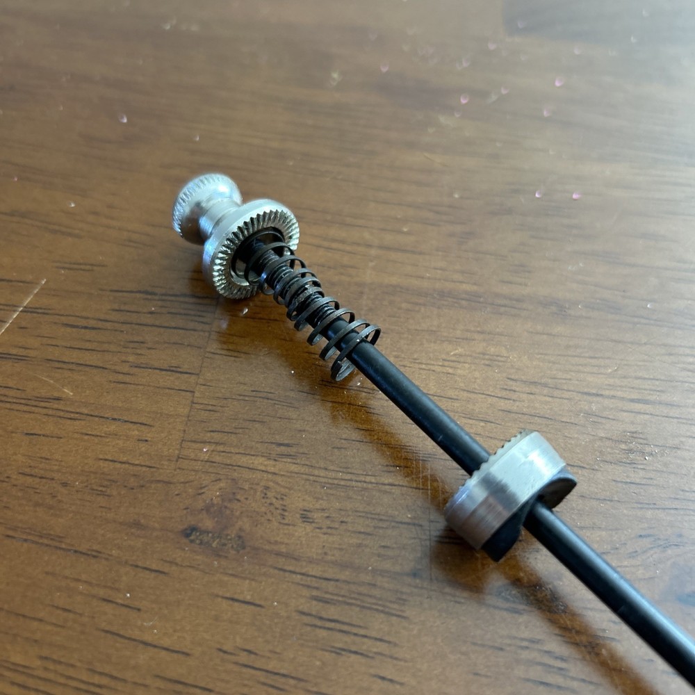 Vintage Cannondale CODA Front Quick Release Skewer Silver