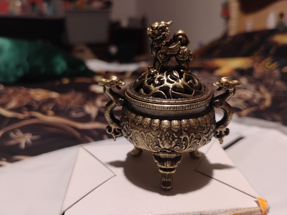 Set Of Two Vintage Incense Burner