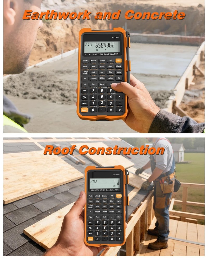 Construction Calculator with Writing Tablet Industrial & Scientific Engineeri...