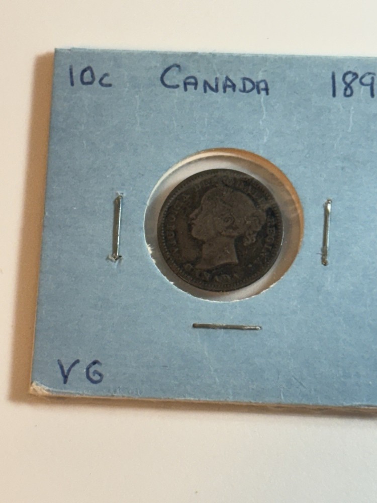1894 NEWFOUNDLAND CENT - HIGH VALUE RARE COIN 🔥 VG