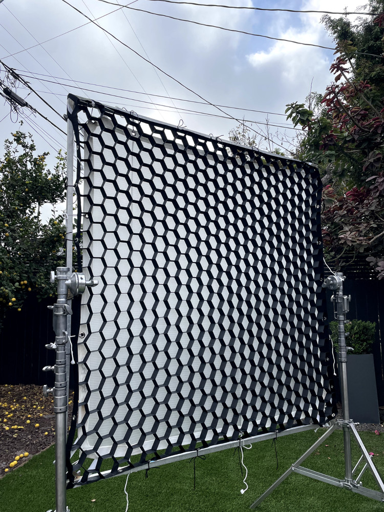 6' x 6' - 40 Degree Hexo Control Grid Soft Egg Crate  ( LCD )