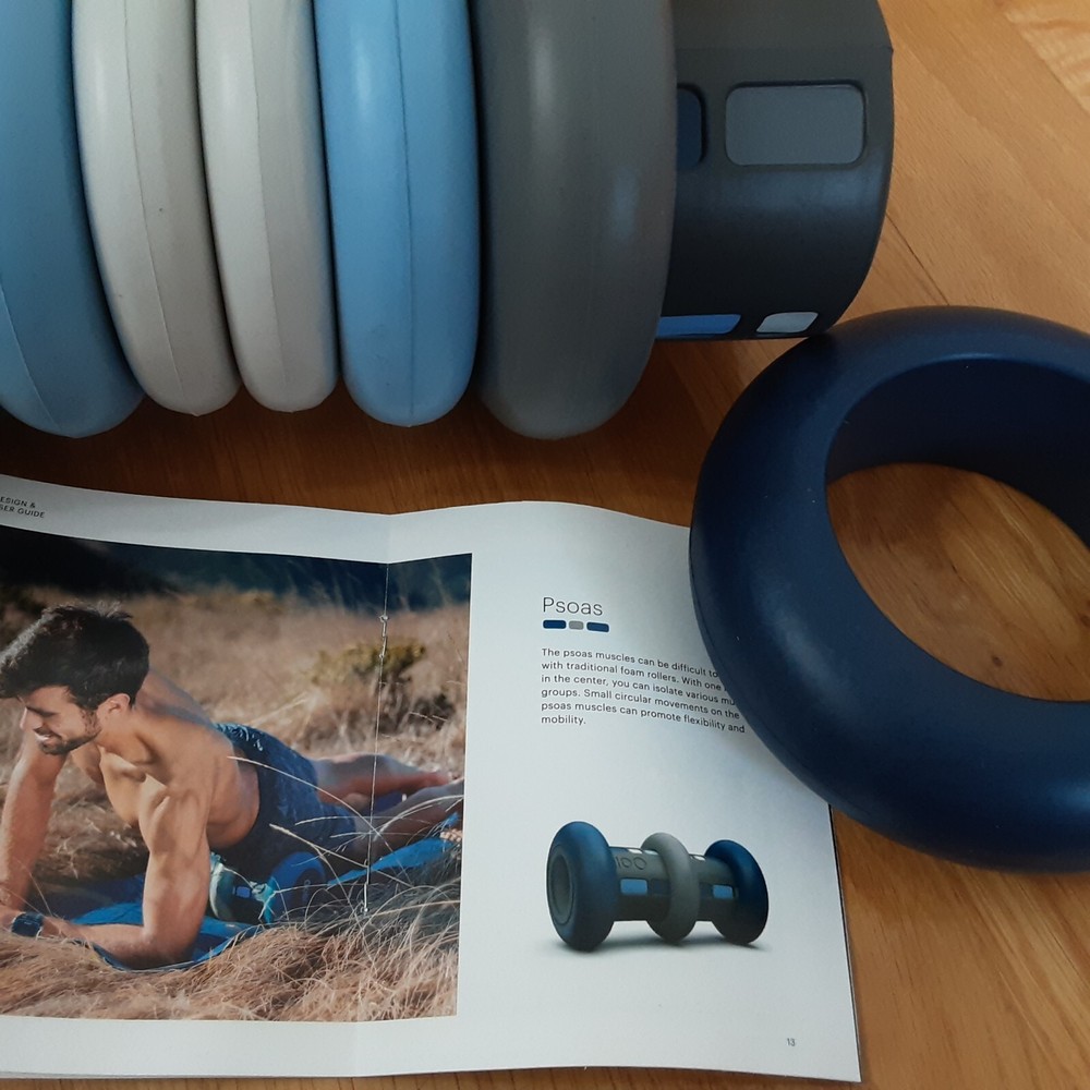Adjustable Deep Tissue Massage & Triggerpoint Release Roller NEW In Box. SALE
