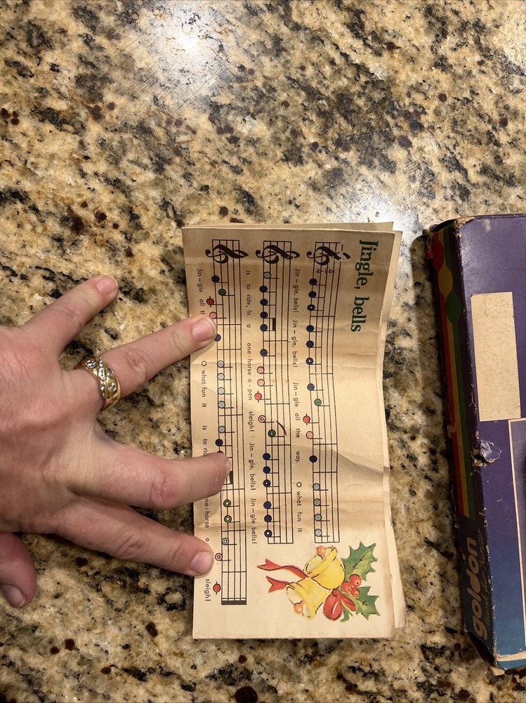 Piano Blasharmonika Bandy Vintage