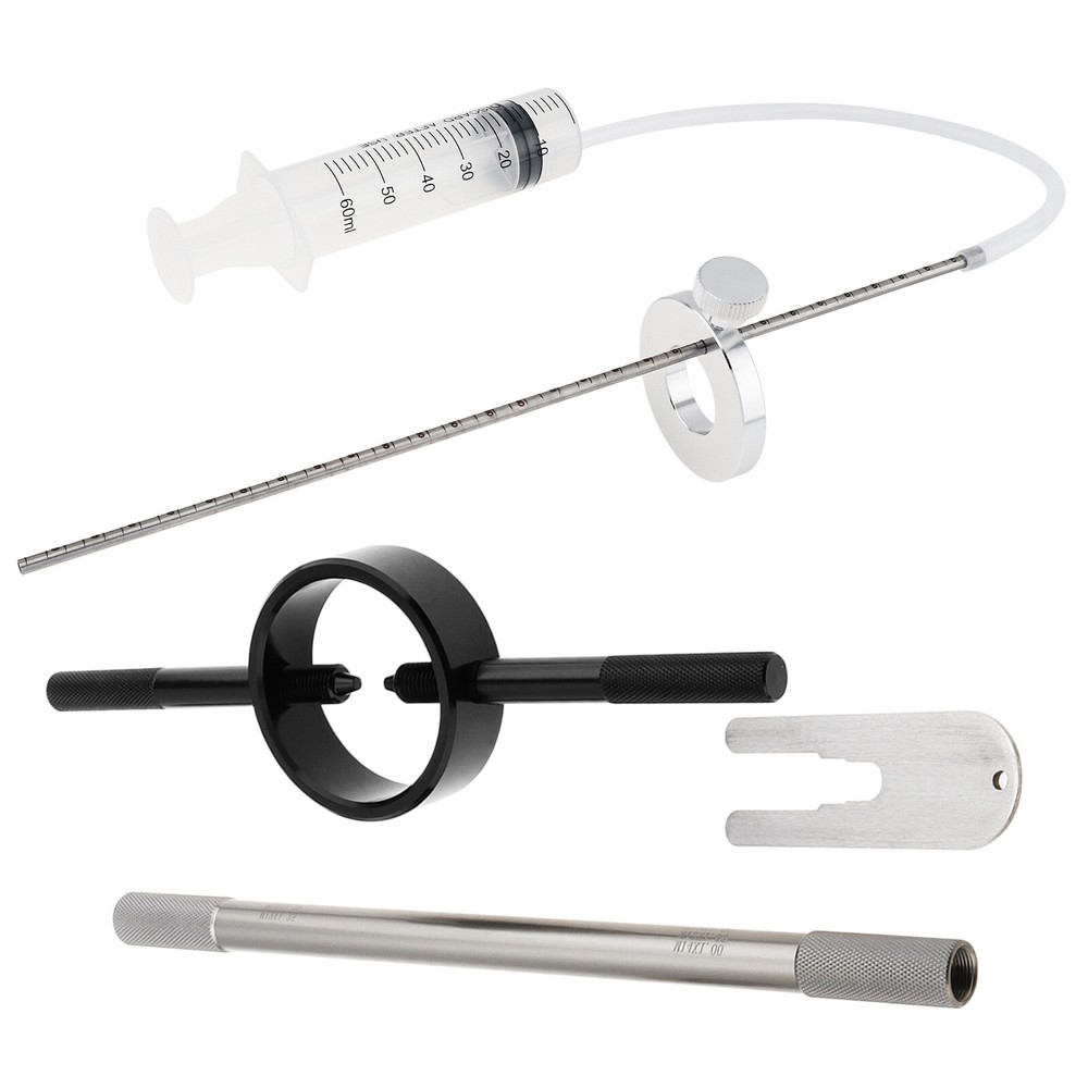 Motorcycle Fork Oil Level Tool, Fork Spring Compressor and Damper Rod Bleed Tool