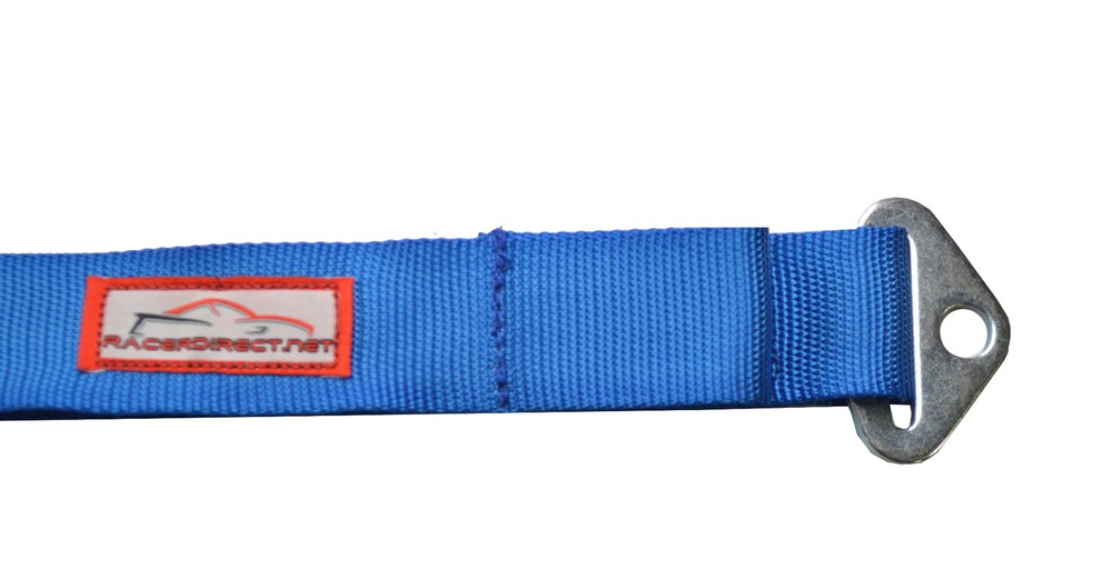 UTV SEAT BELT HARNESS RACE 2" HARNESS 4 POINT LATCH TYPE BLUE