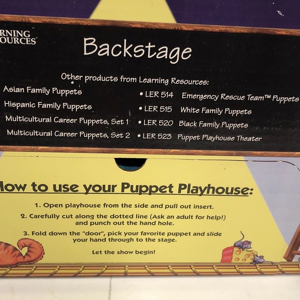 Vintage Puppets Pretend & Play