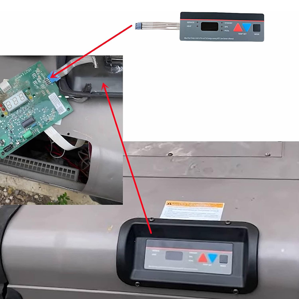 IDXL2DB1930 Display Board Replacement for Hayward FD H-Series Low Nox H350FDP