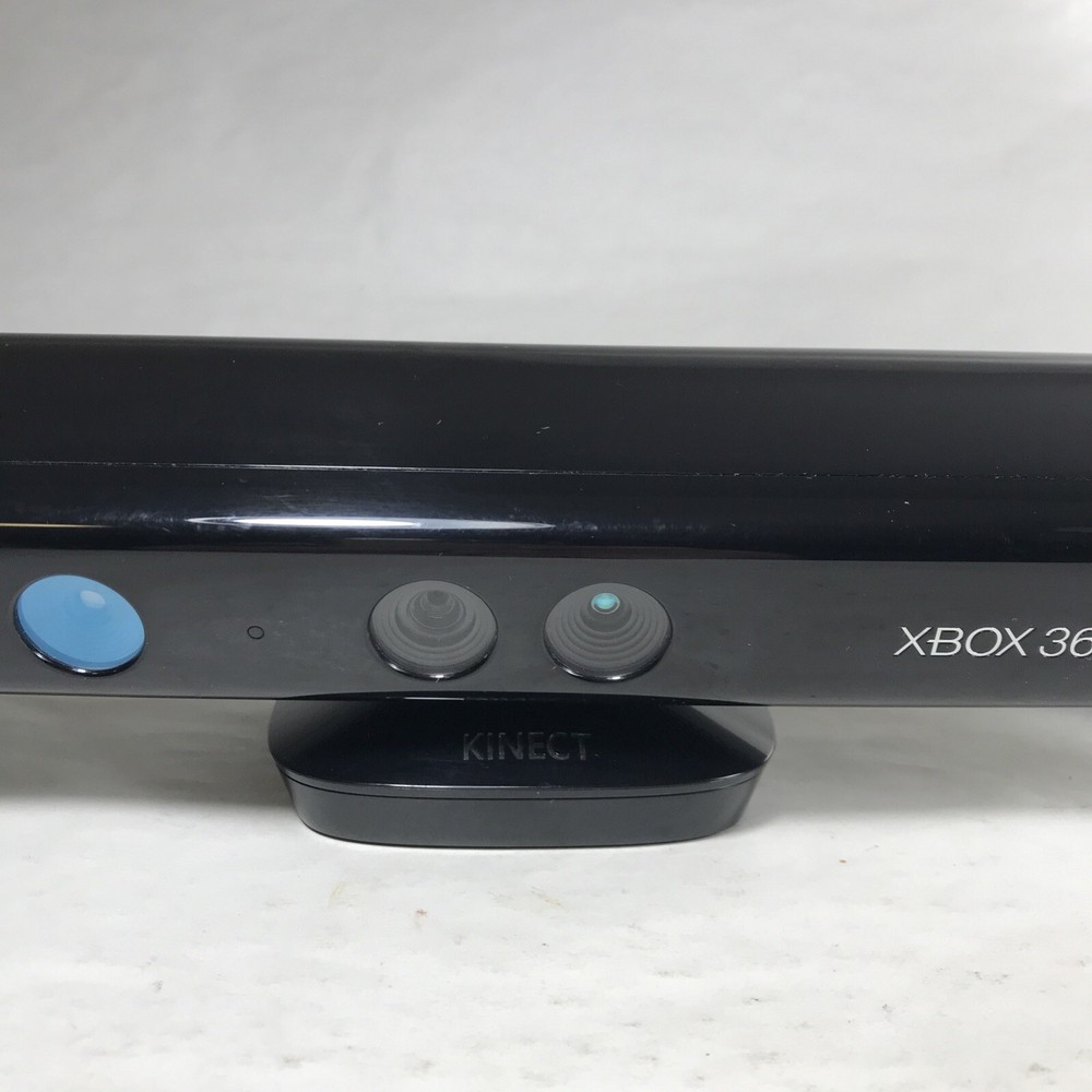 Xbox 360 Kinect Motion Sensor Model 1414 Black Video Game Camera Microsoft