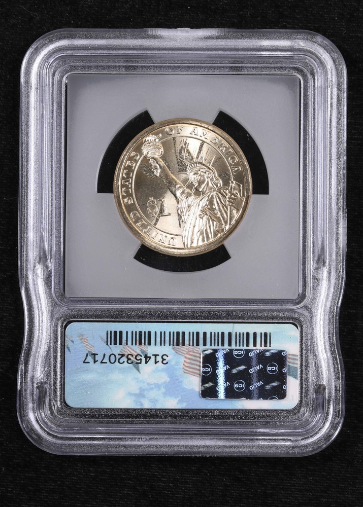 2007 ICG MS63 Double Mint Error Struck Through Grease Missing Edge Lettering GW