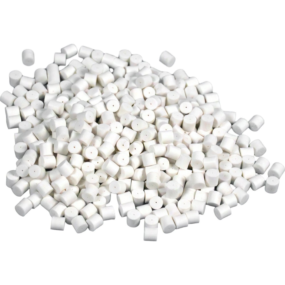 400 White Rubber Earring Backs