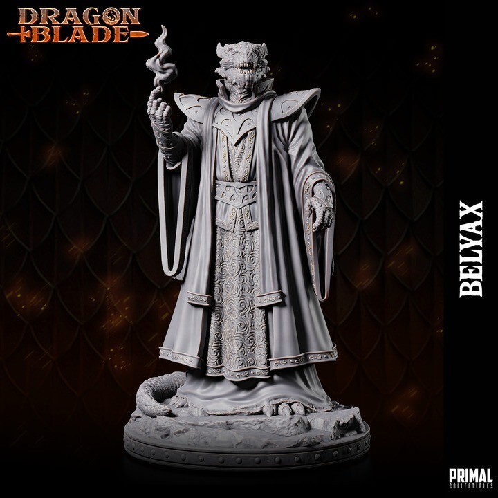 DnD Belyax Dragonlance Mini 32mm Scale TTRPG