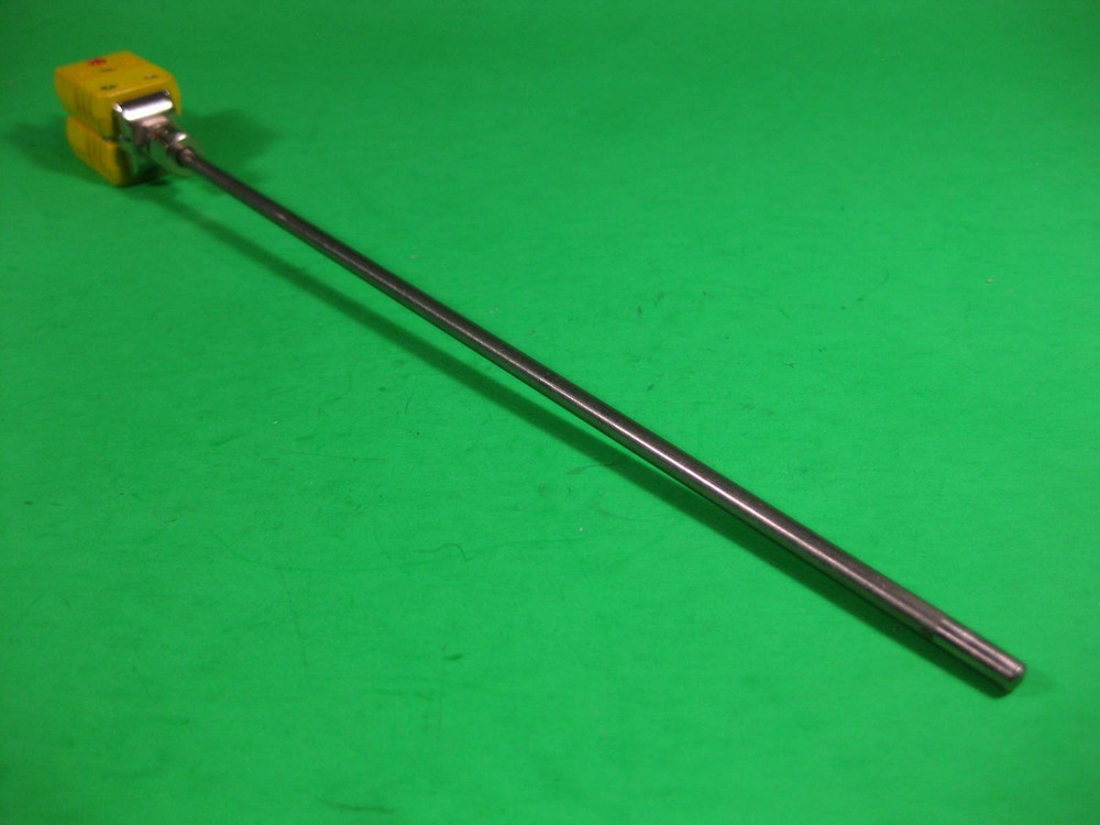 Duplex Thermocouple TC, K, 3/16" 9.25" Long -- Used --