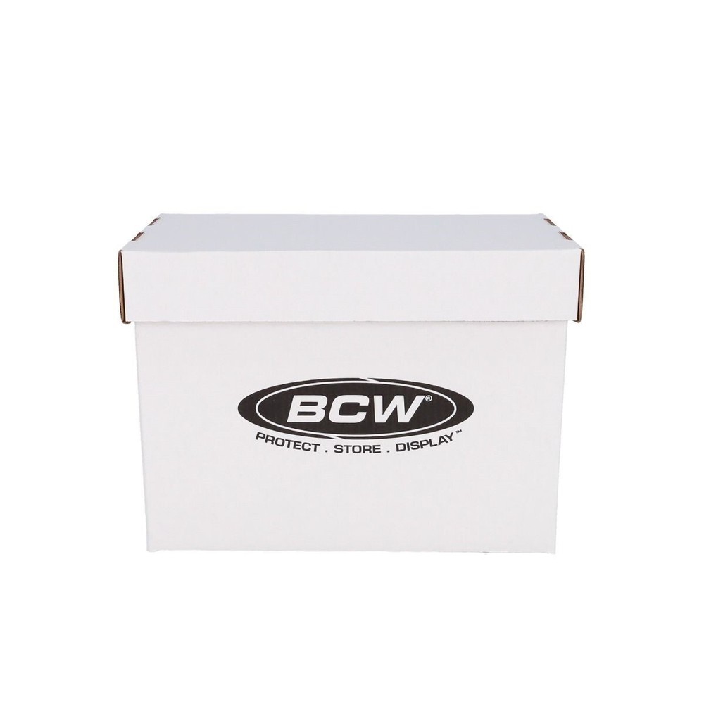 3 BCW Magazine / Golden Age Comic Storage Archive Boxes Doc Cardboard Long Term