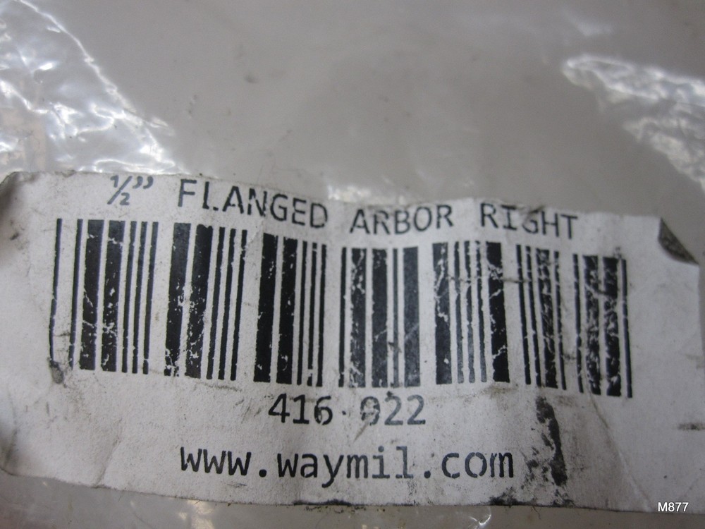Single FLANGED ARBOR 1/2"- Right ( 416.022 / 416-022 )