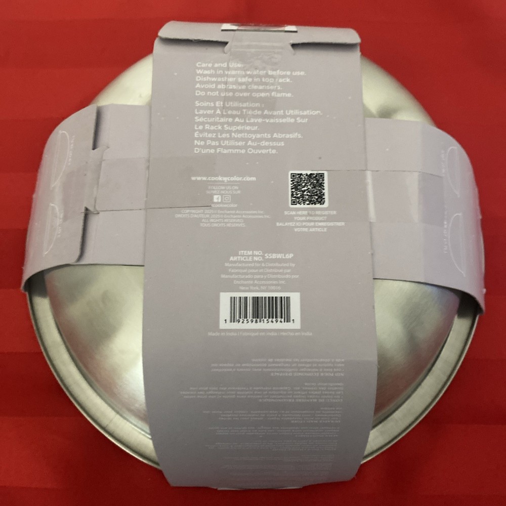 CWC 6 Piece Mixing Bowl Set. NEW