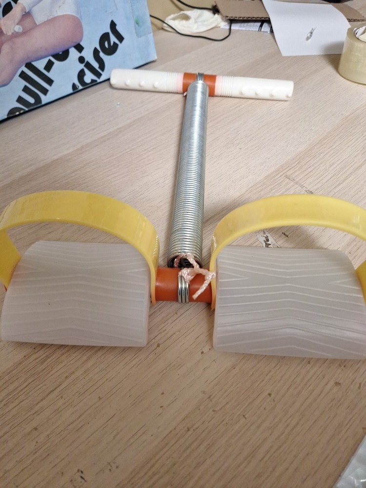 Vintage Pull-up Exerciser With Box Used Works.