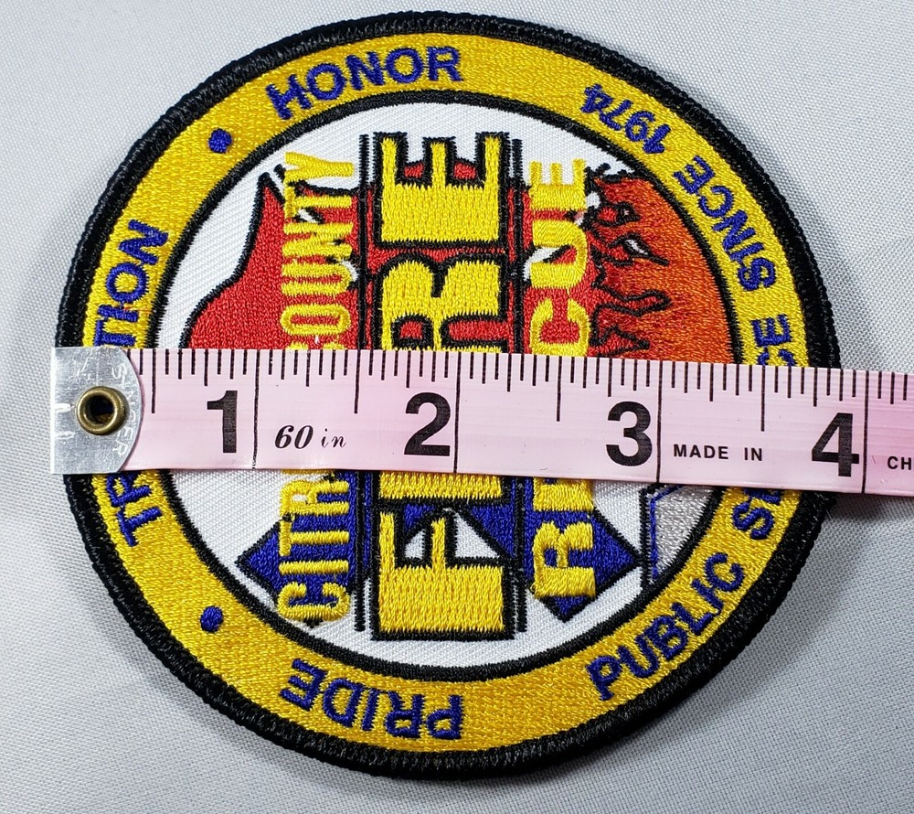 USQ208 Citrus County Florida Fire Rescue Patch