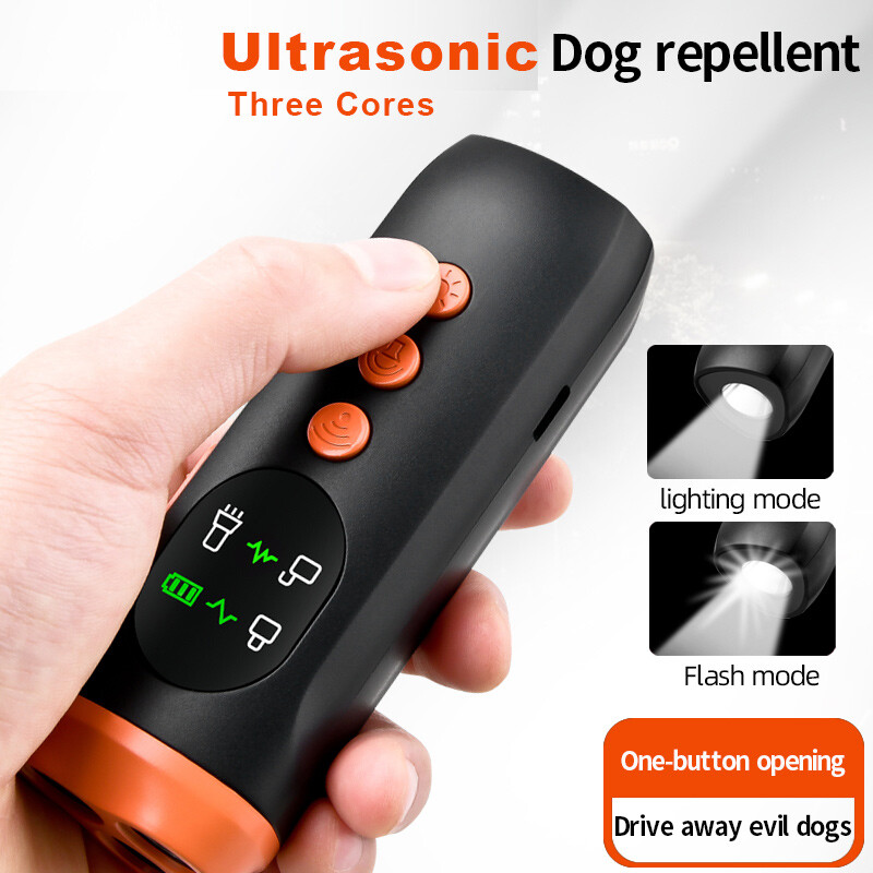 Ultrasonic Dog Repeller Anti Bark Device Stop Barking Humane Pet Training Tool