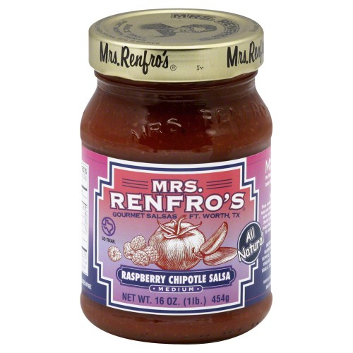 MRS RENFRO SALSA RASPBRY CHPTL 16 OZ