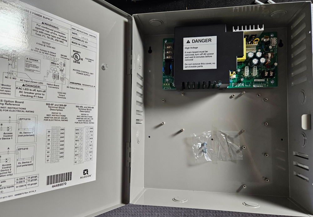New VON DUPRIN PS914 POWER SUPPLY (914)