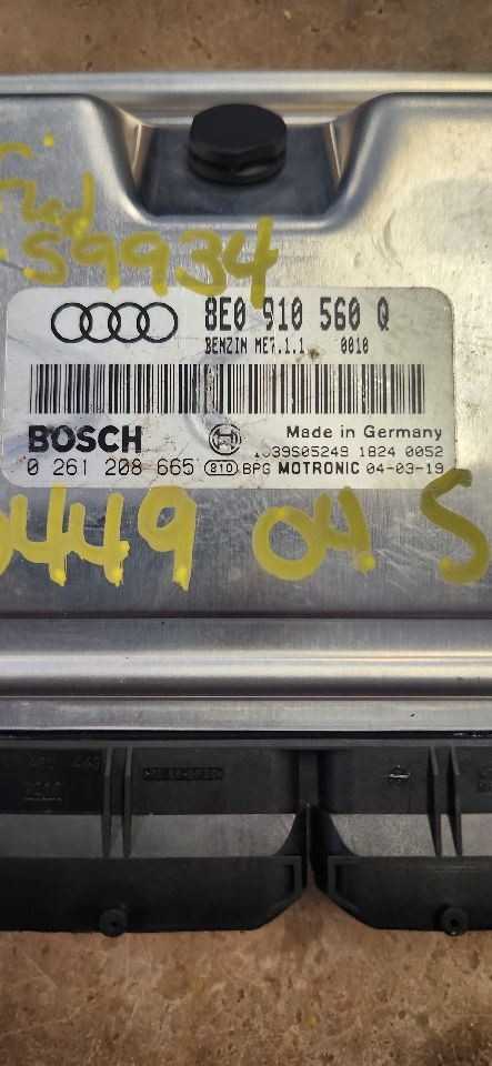 Engine ECM Electronic Control Module Fits 04 AUDI S4 1285802