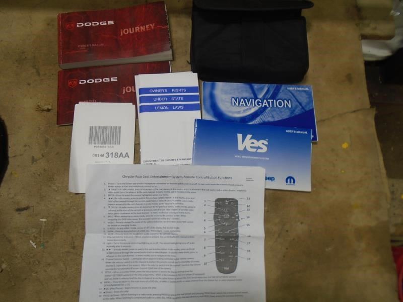 JOURNEY   2009 Owners Manual 1532880