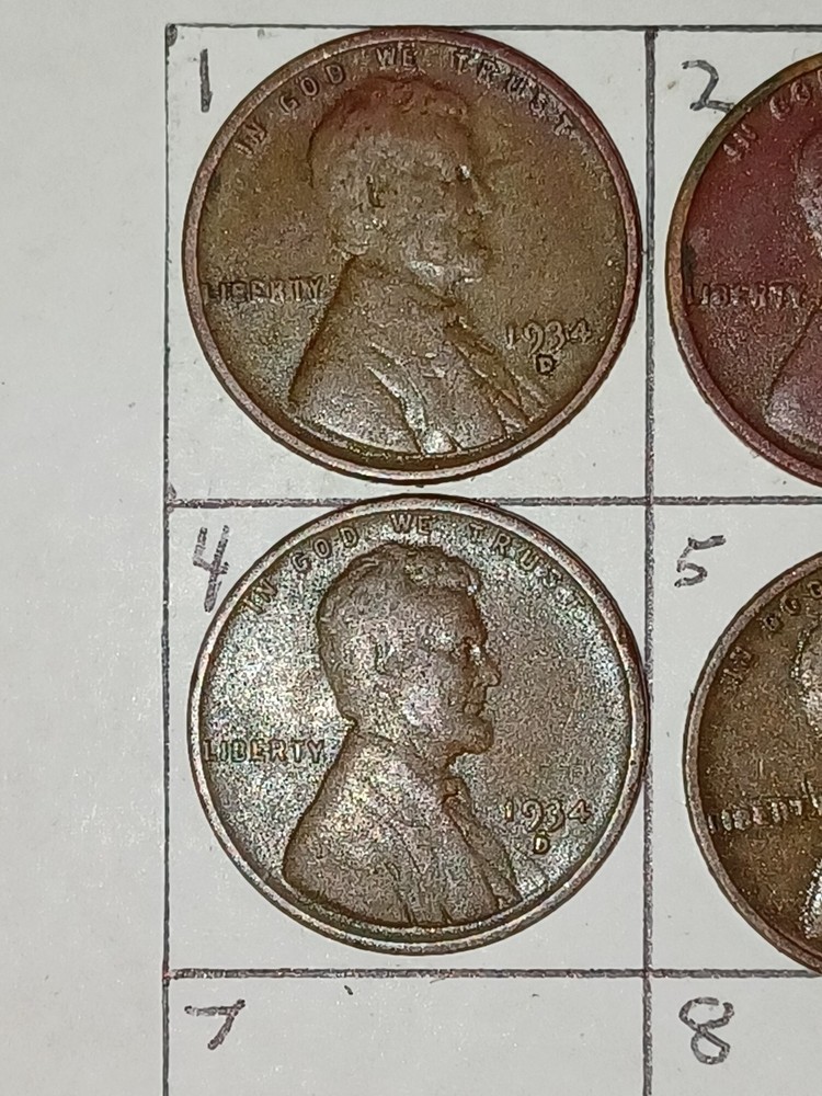 1934 D wheat penny #1