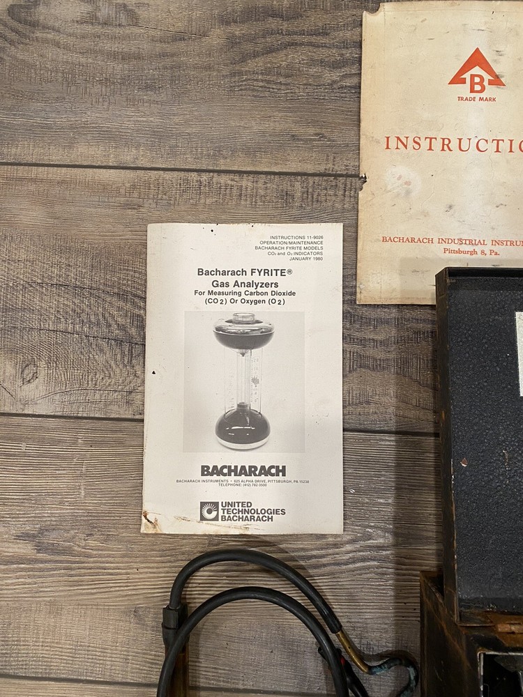 Bacharach Fyrite Co2 Gas Analyzer Kit