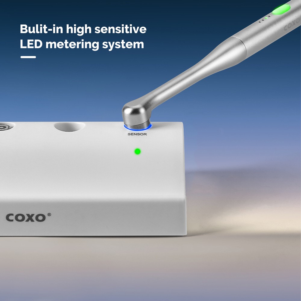 COXO Dental Caries Detection Curing Light Lamp DB686 Nano W/ 2 batteries