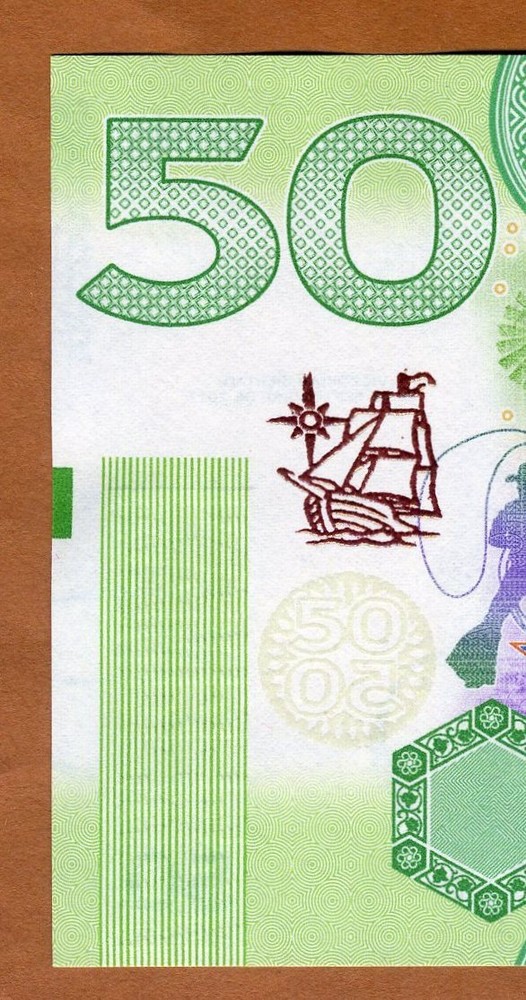 Kamberra, 50 Numismas, 2017-2019, New Redesigned Basic Series, UNC Lizard