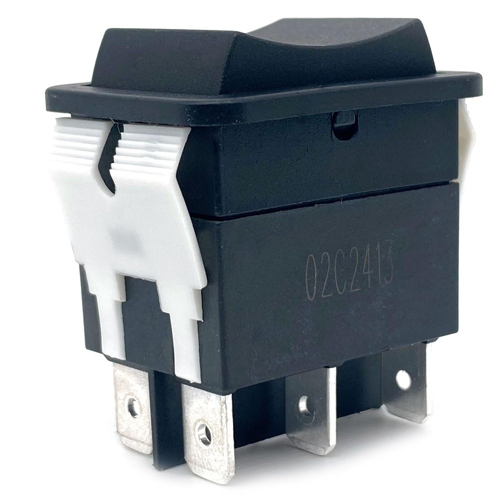 HY12-9-3 Push Button Switch 6 Pin 20A 125/250V ON-Off-ON
