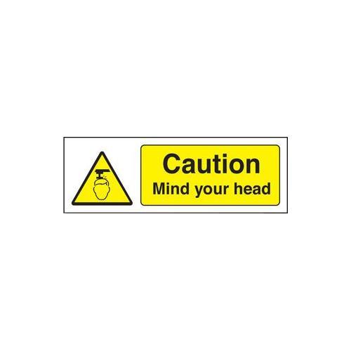 RT06670 Mind Attention Sign Your Head Vinyl Sticker 24216G