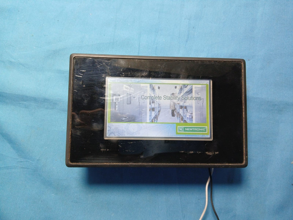 Newtronic NW43 v1.3 Process Datalogger INPUT: +24V RS 232 HMI Display Panel