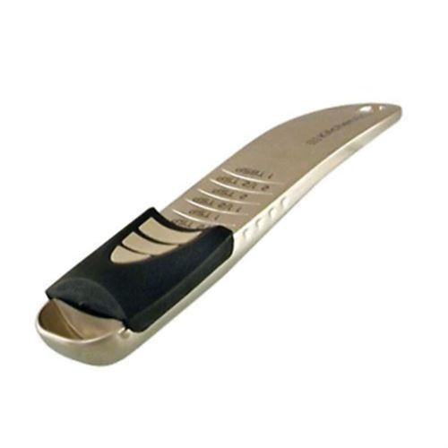 KitchenArt Pro Adjust-A-Tablespoon Measuring Spoon, Satin Finish