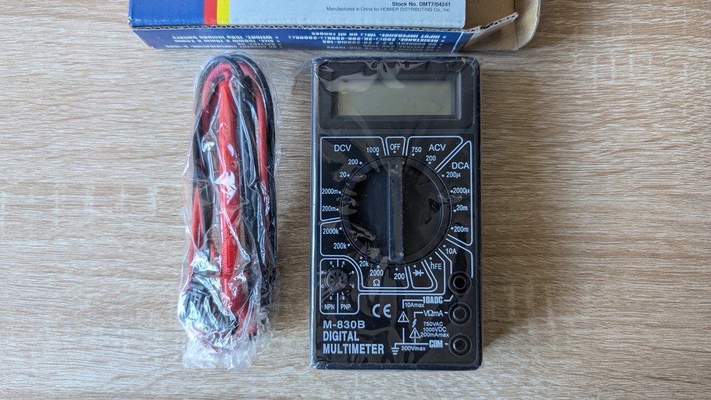 Homier HDC Digital Multi Meter – AC/DC Current Tester