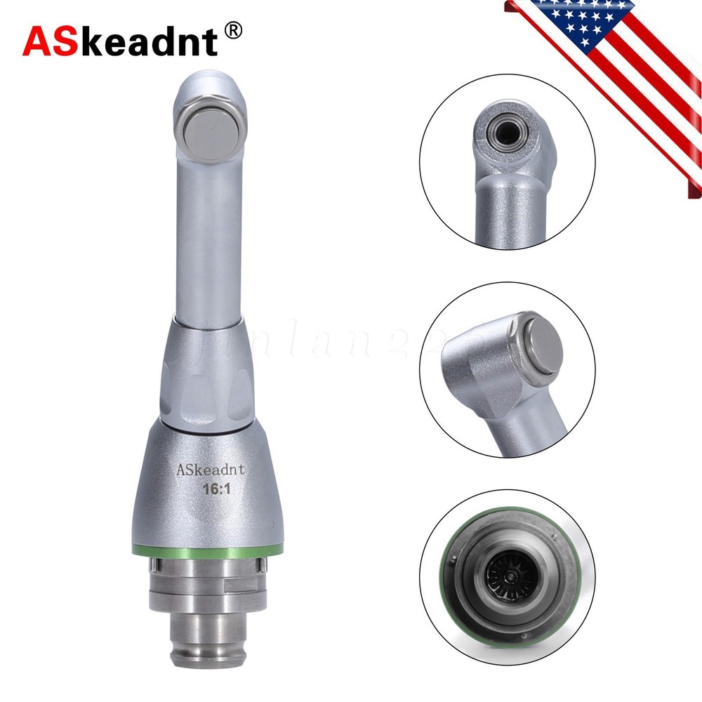 Dental Endo Motor Handpiece 16:1 Contra Angle Head Mini