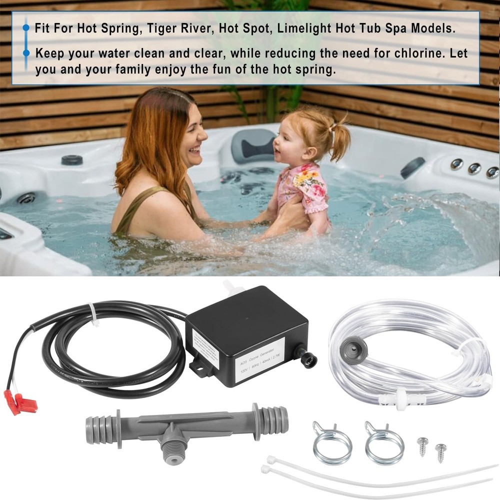 72602 Complete Ozonator Unit Ozone Generator for Hot Spring Spas Freshwater III