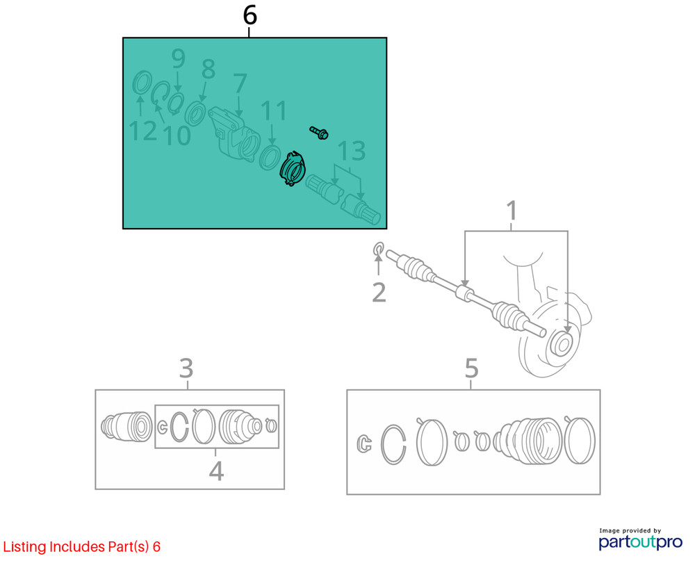 Mazda CX-9 2010 Jack GA5625700B 9426