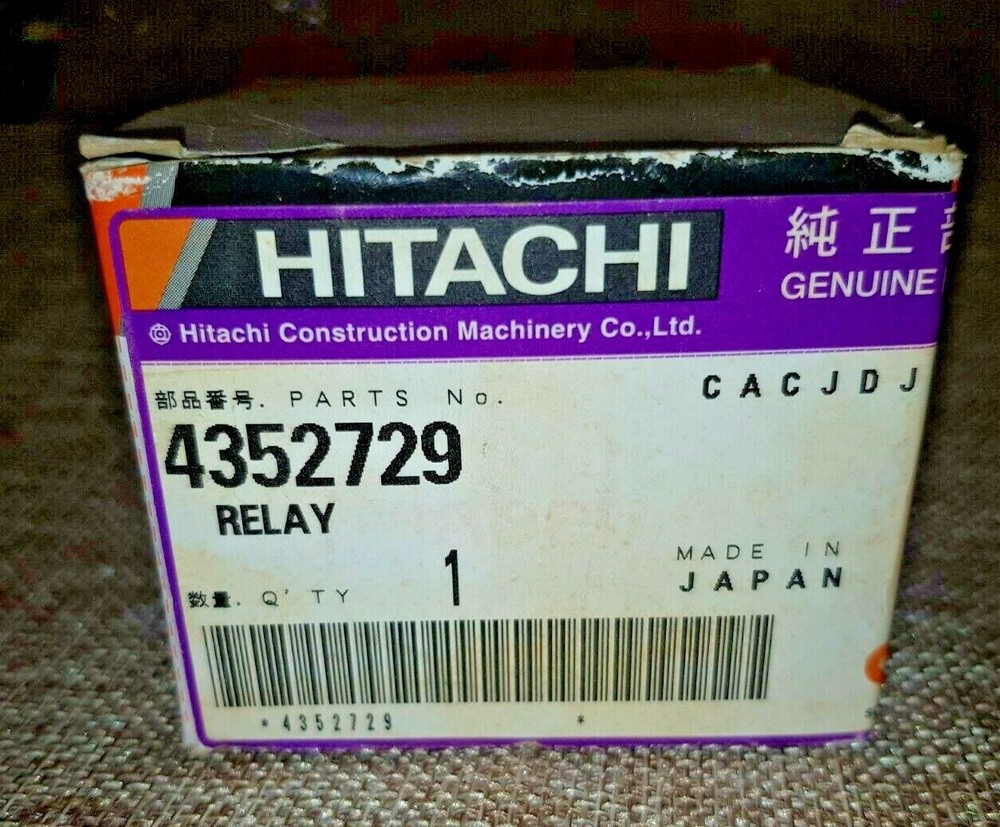 Hitachi relay 4352729 Genuine New