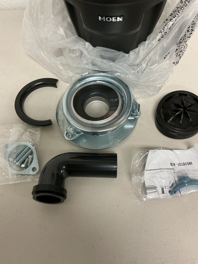 NEW MOEN Host Series 3/4-HP Continuous Feed Space Saving Garbage Disposal